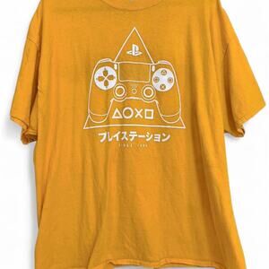 Playstation graphic t shirt featuring controller
